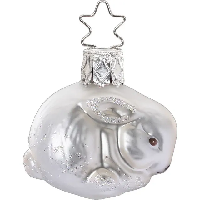 inge-glas-manufaktur-christbaumschmuck-schneeh-schen-3-5-cm-wei-e-glasfigur image 1