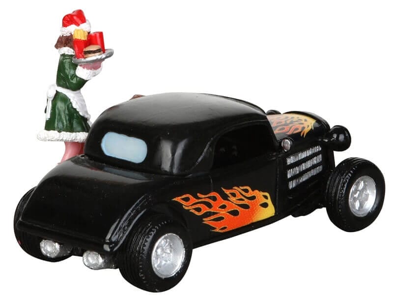 lemax-roller-skate-waitress-miniaturfigur image 4