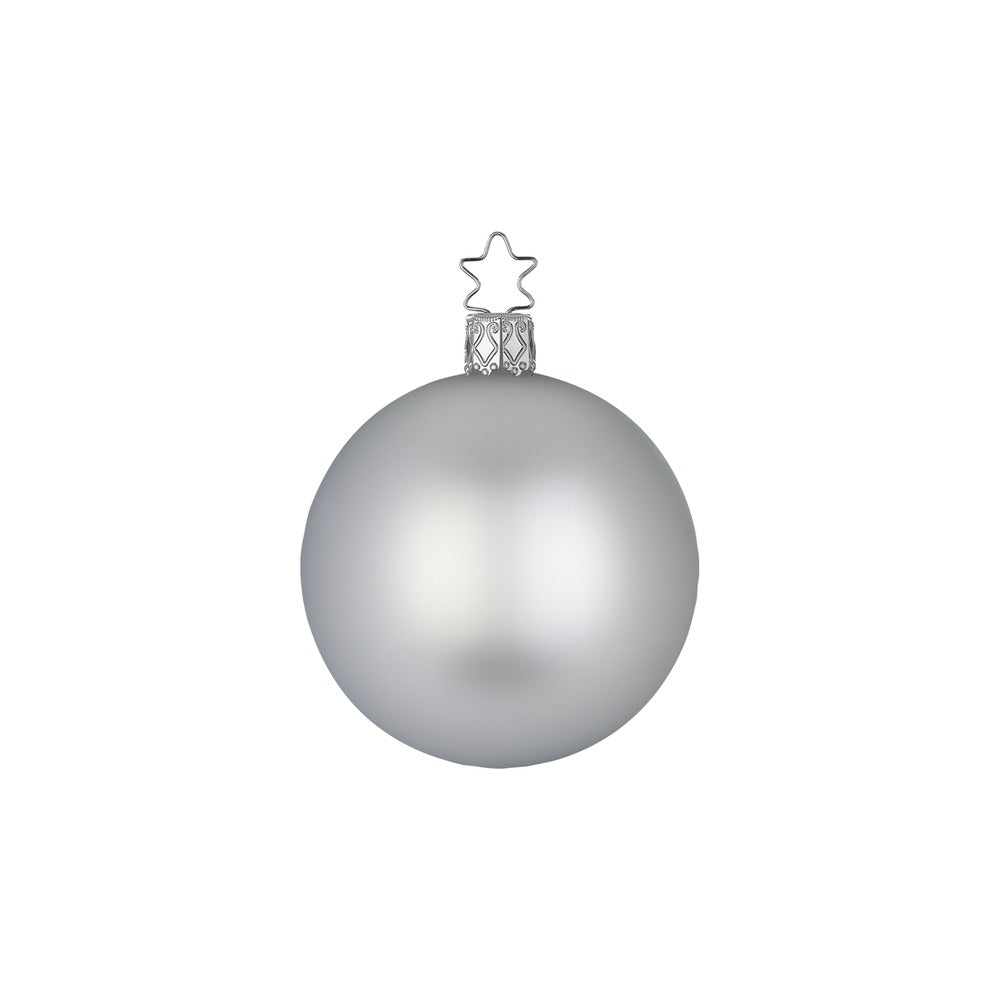 inge-glas-kugeln-christbaumkugeln-perlgrau-matt-10-cm image 2
