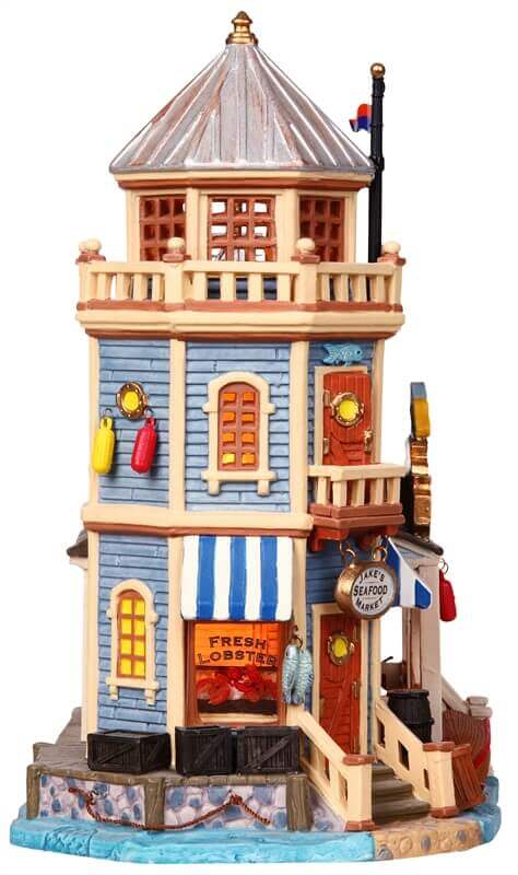 lemax-rusty-pelican-restaurant-market-miniaturhaus image 2