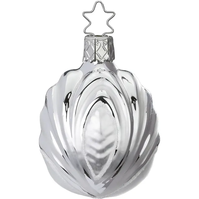 inge-glas-knospenornament-glas-christbaumkugel-6-5-cm-silber image 1