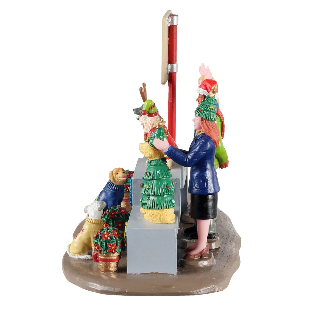 lemax-canine-holiday-sweater-contest-miniatur-hundeszene image 3