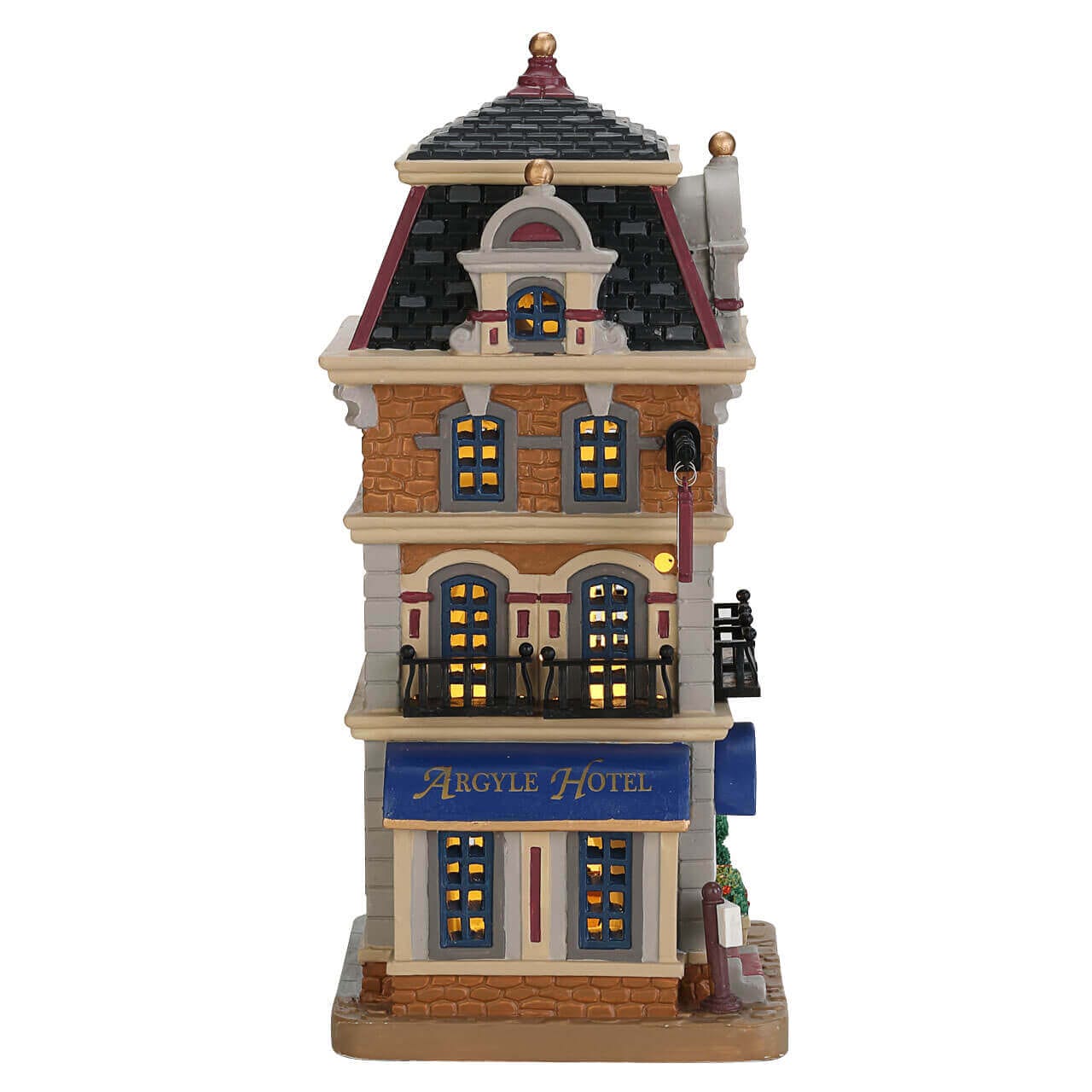 lemax-argyle-hotel-beleuchtetes-miniatur-hotel image 3