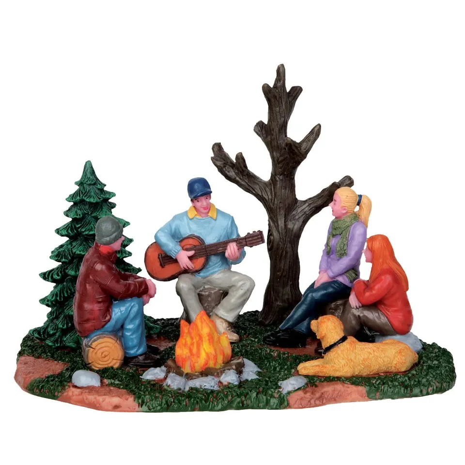 lemax-campfire-music-miniaturszene image 1