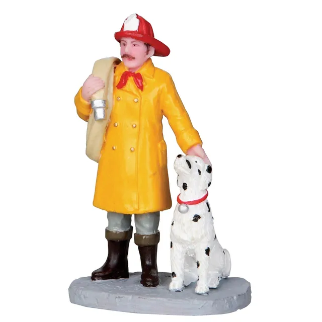 lemax-fireman-feuerwehr-figur-f-r-miniatur-dorf image 1