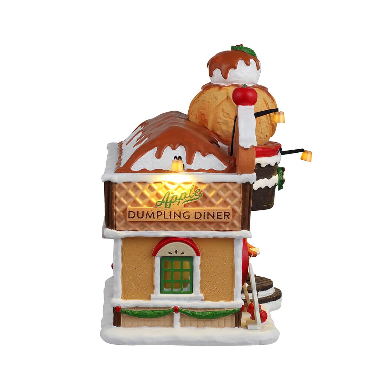 lemax-apple-dumpling-diner-beleuchtetes-miniaturhaus-sugar-n-spice image 2