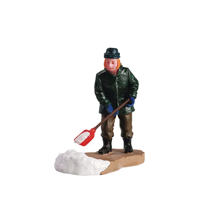 lemax-clearing-a-path-miniatur-figur-plymouth-corners image 1