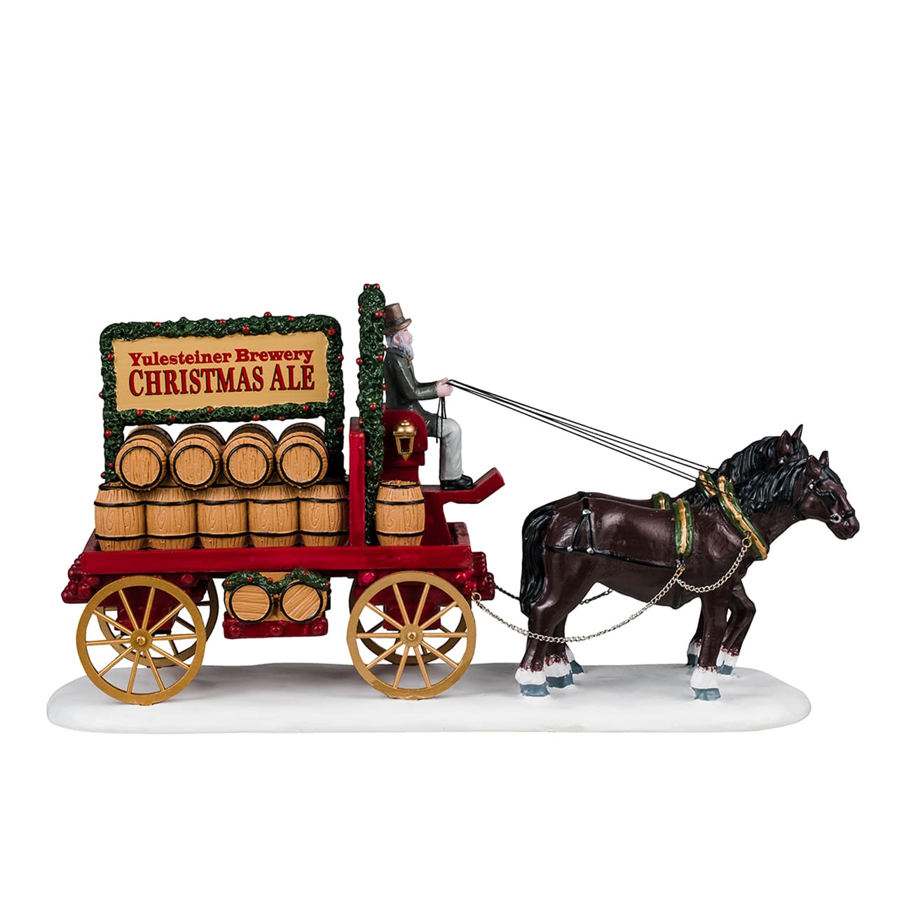 lemax-christmas-ale-delivery-pferdekutschen-figurenszene image 2