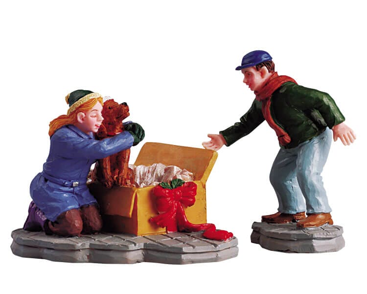lemax-christmas-puppy-miniaturfigur-hund image 1