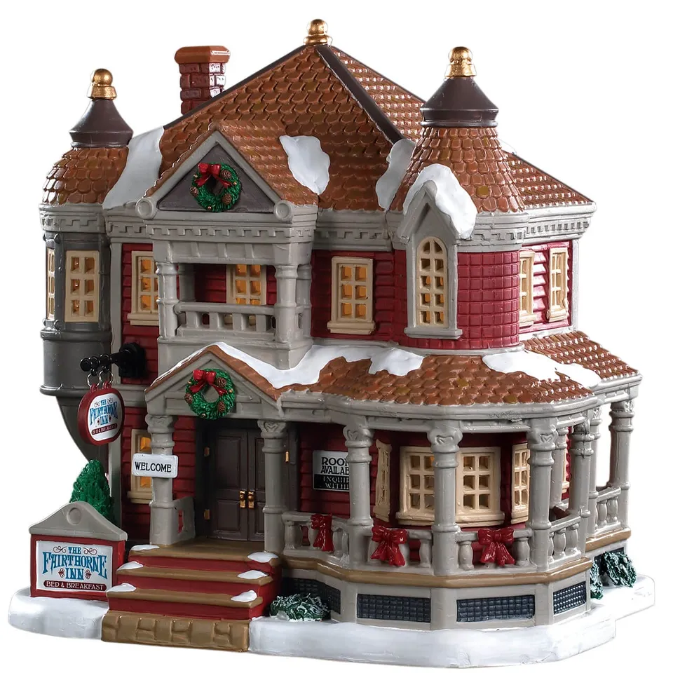 lemax-the-fairthorne-inn-beleuchtetes-miniaturhaus image 1