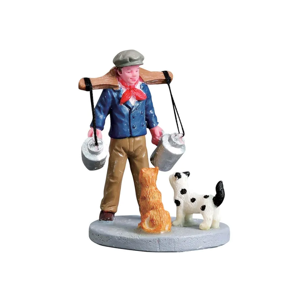 lemax-delivering-milk-caddington-miniaturfigur image 1