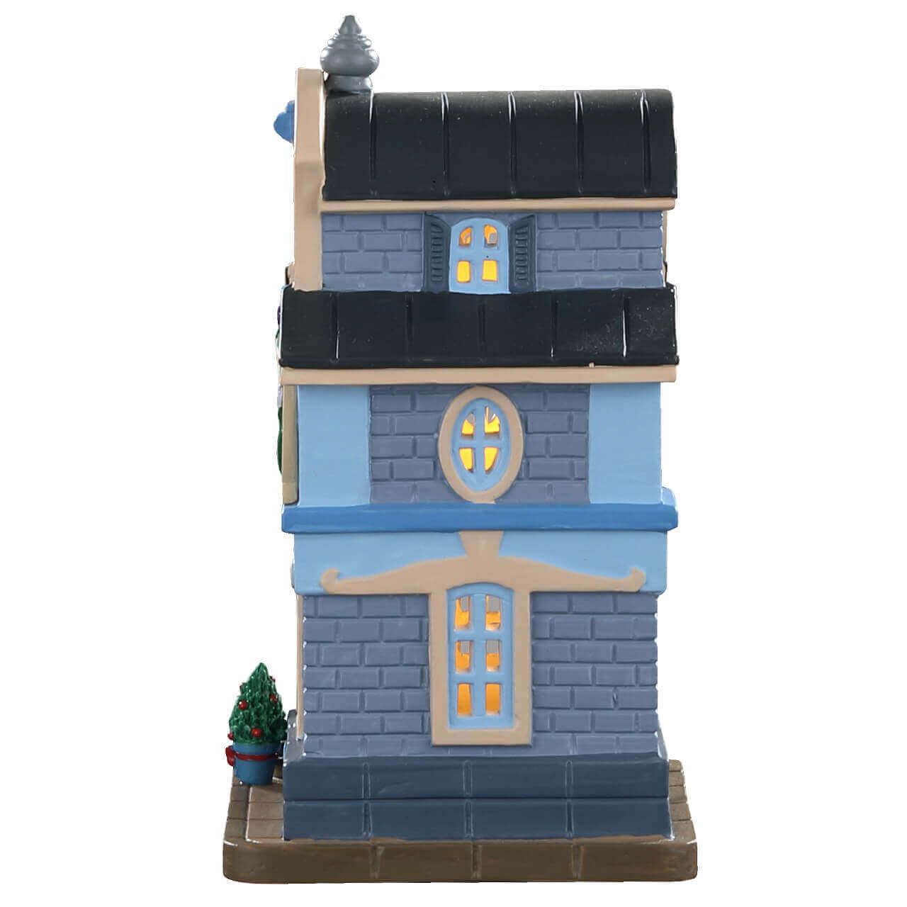 lemax-betty-s-blue-china-shop-porzellanladen-miniaturhaus image 3
