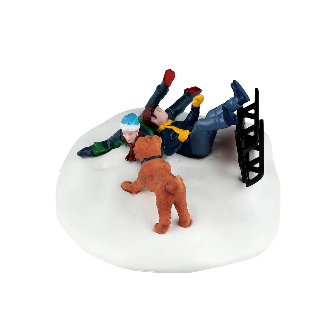 lemax-winter-wipeout-schlitten-figuren-szene-mit-hunden image 3