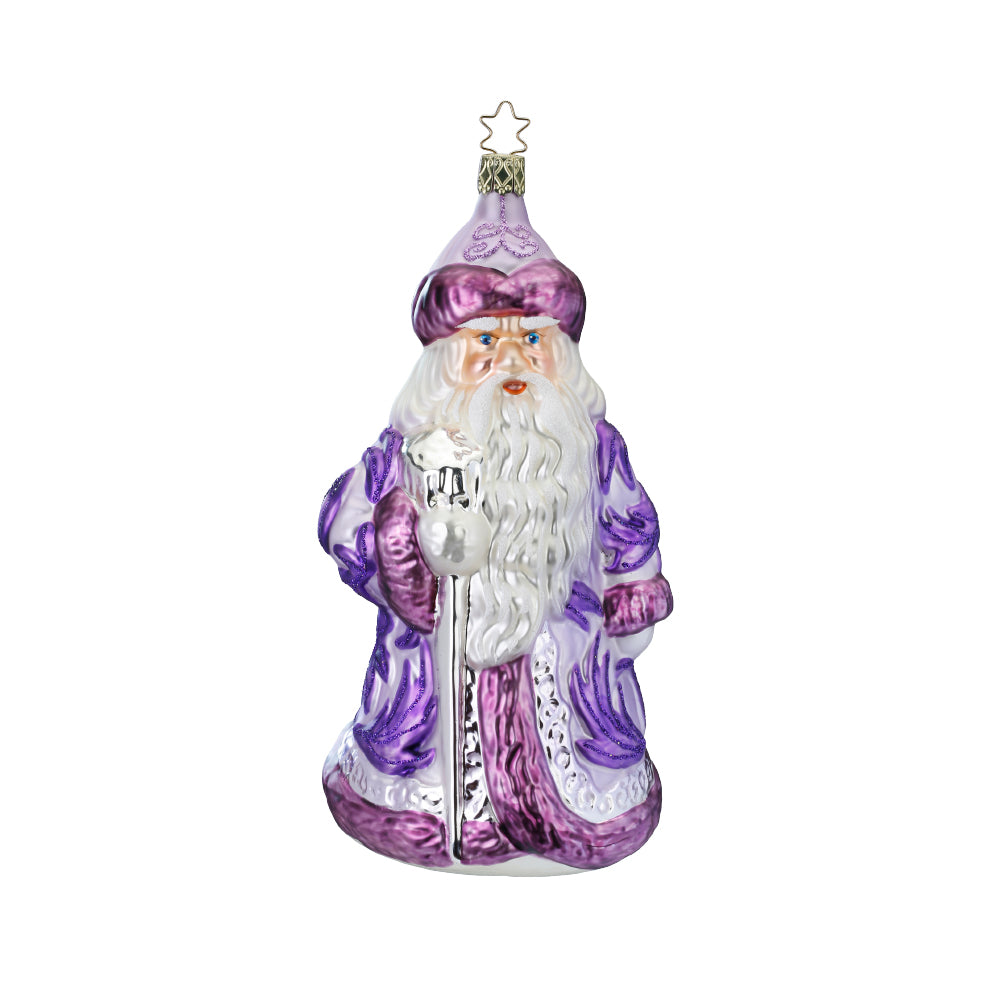 inge-glas-mond-ner-weihnachtsmann-glasfigur-19-cm-lila image 1