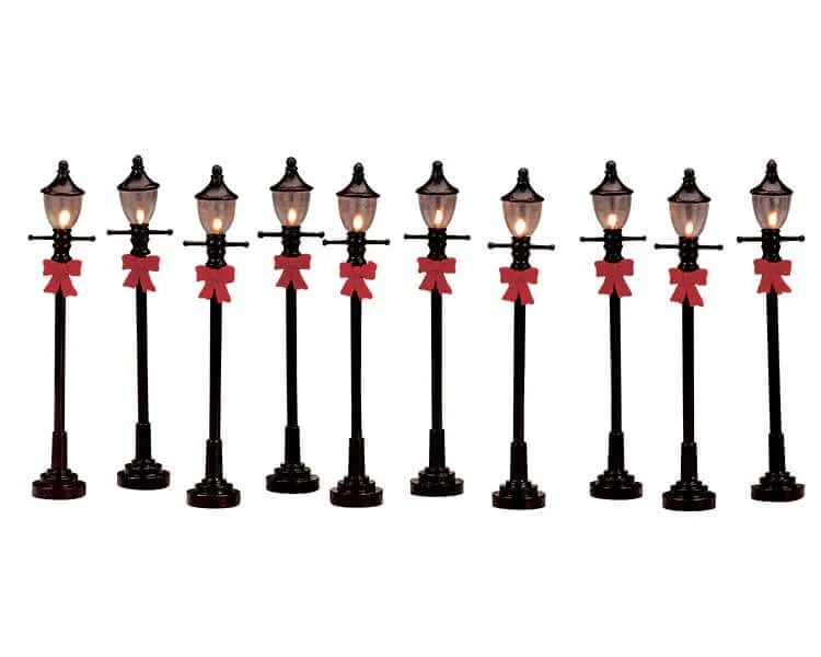 lemax-gas-street-lamp-miniatur-stra-enlaterne image 1