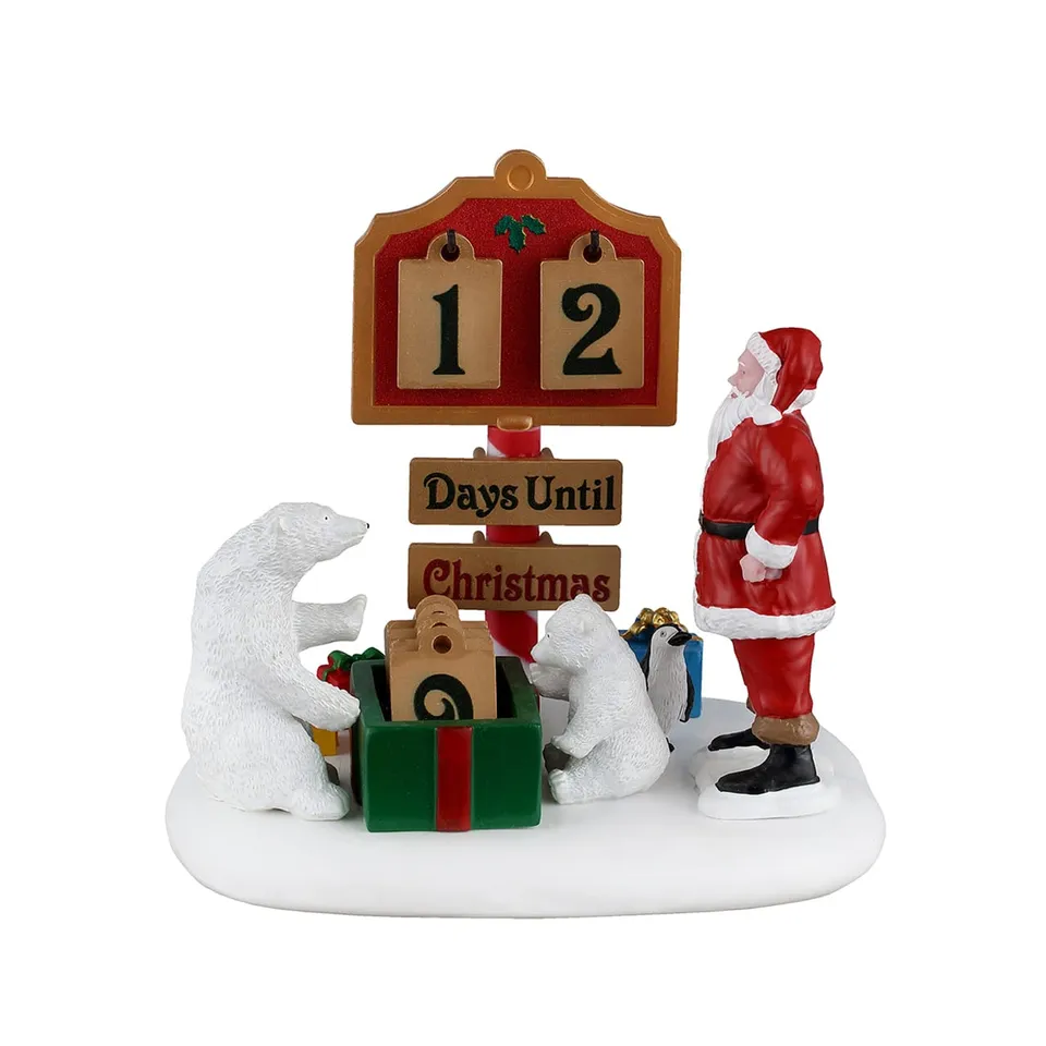lemax-north-pole-countdown-santa-figur-santa-s-wonderland image 1