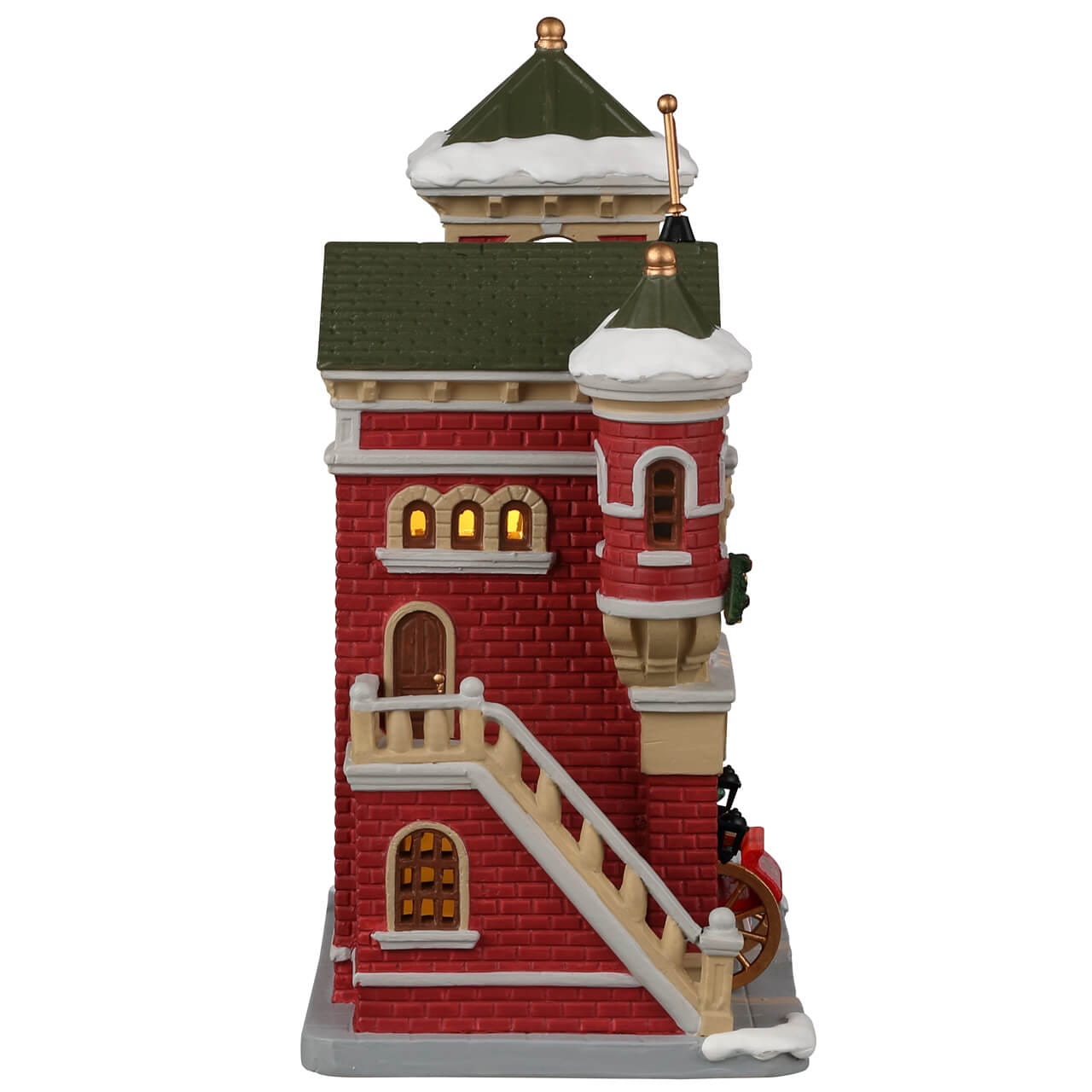 lemax-union-fire-co-feuerwache-miniaturhaus-caddington-1863 image 2
