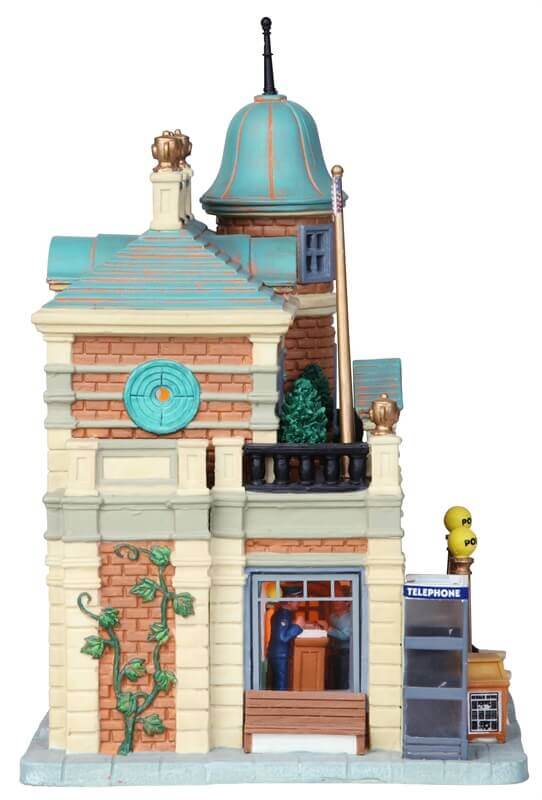 lemax-precinct-no-6-beleuchtete-miniatur-polizeistation image 2