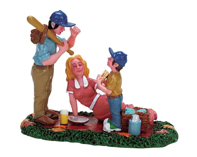 lemax-afternoon-picnic-miniatur-figuren-set image 1