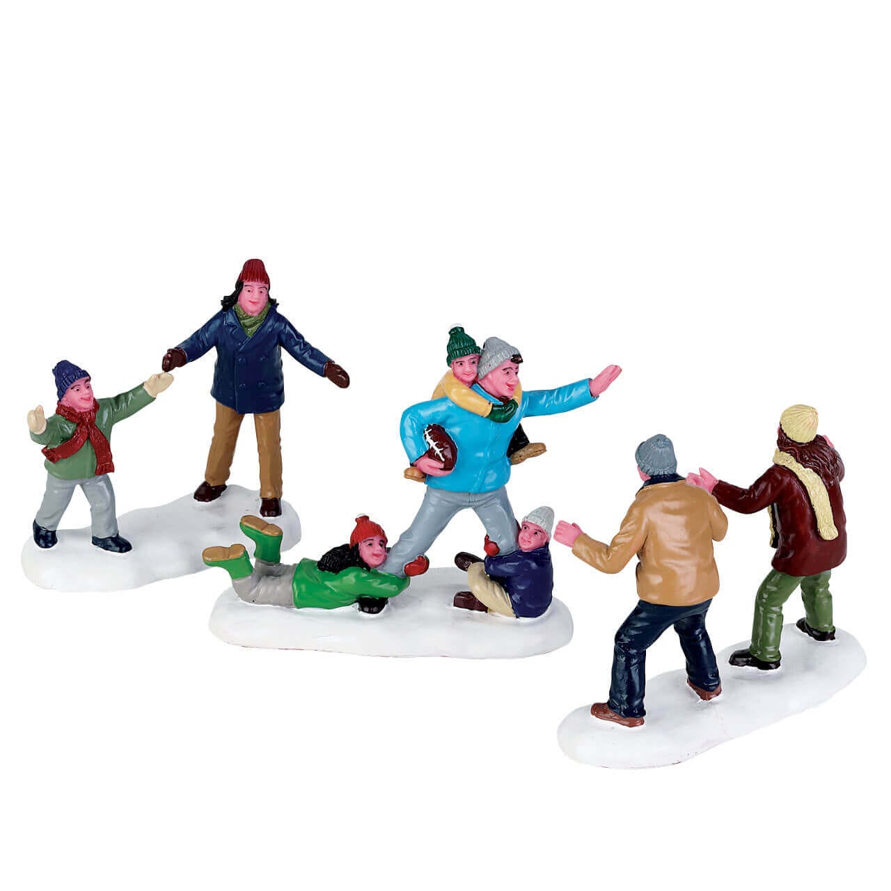 lemax-family-football-3er-miniatur-figuren-set image 1