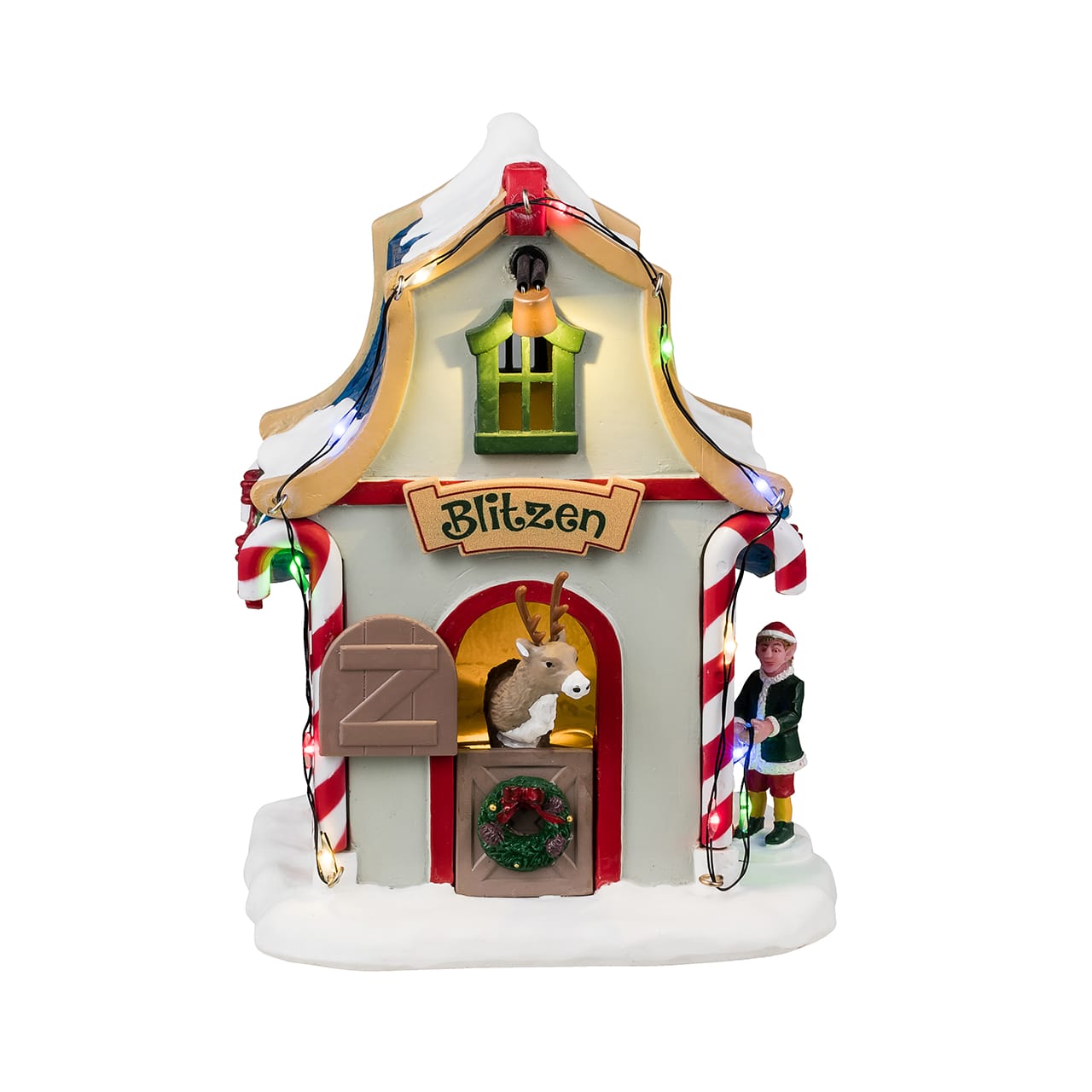 lemax-blitzen-s-den-rentierh-tte-santa-s-wonderland image 5