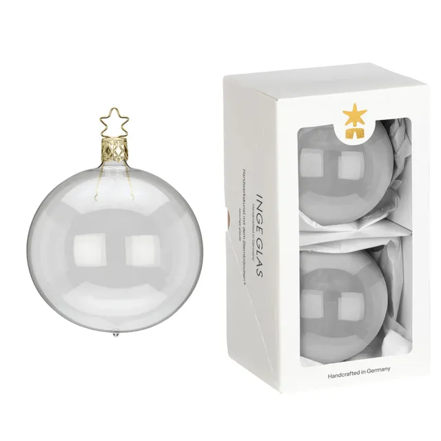 inge-glas-kugel-glasklar-10-cm-christbaumkugel-aus-glas image 1