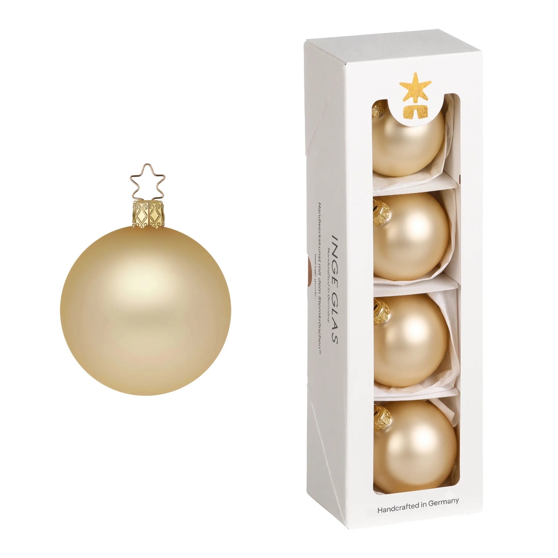 inge-glas-manufaktur-kugeln-brokat-matt-6-cm-christbaumkugeln image 1