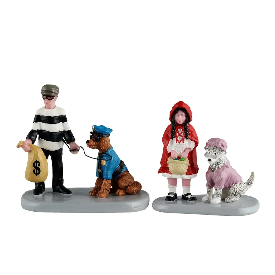 lemax-trick-or-treat-companions-spooky-town-halloween-set image 1