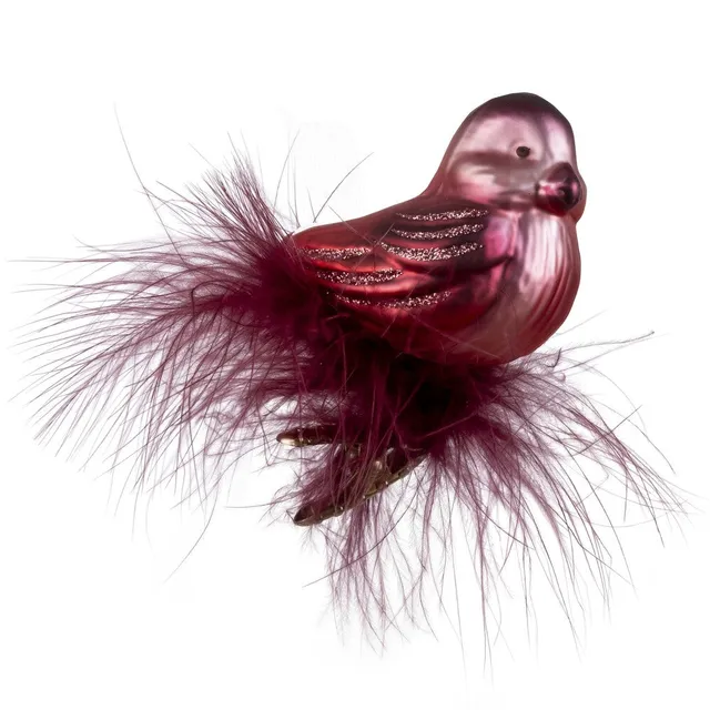 inge-glas-rosenschwinge-christbaumkugel-7-cm-rosa image 1