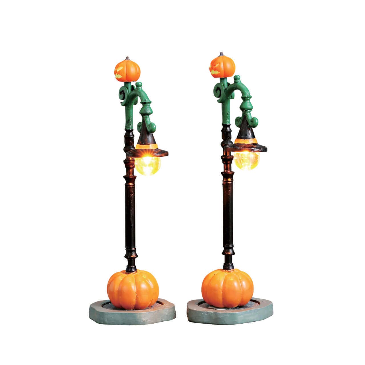 lemax-witch-pumpkin-patch-k-rbis-set-2-teilig image 2