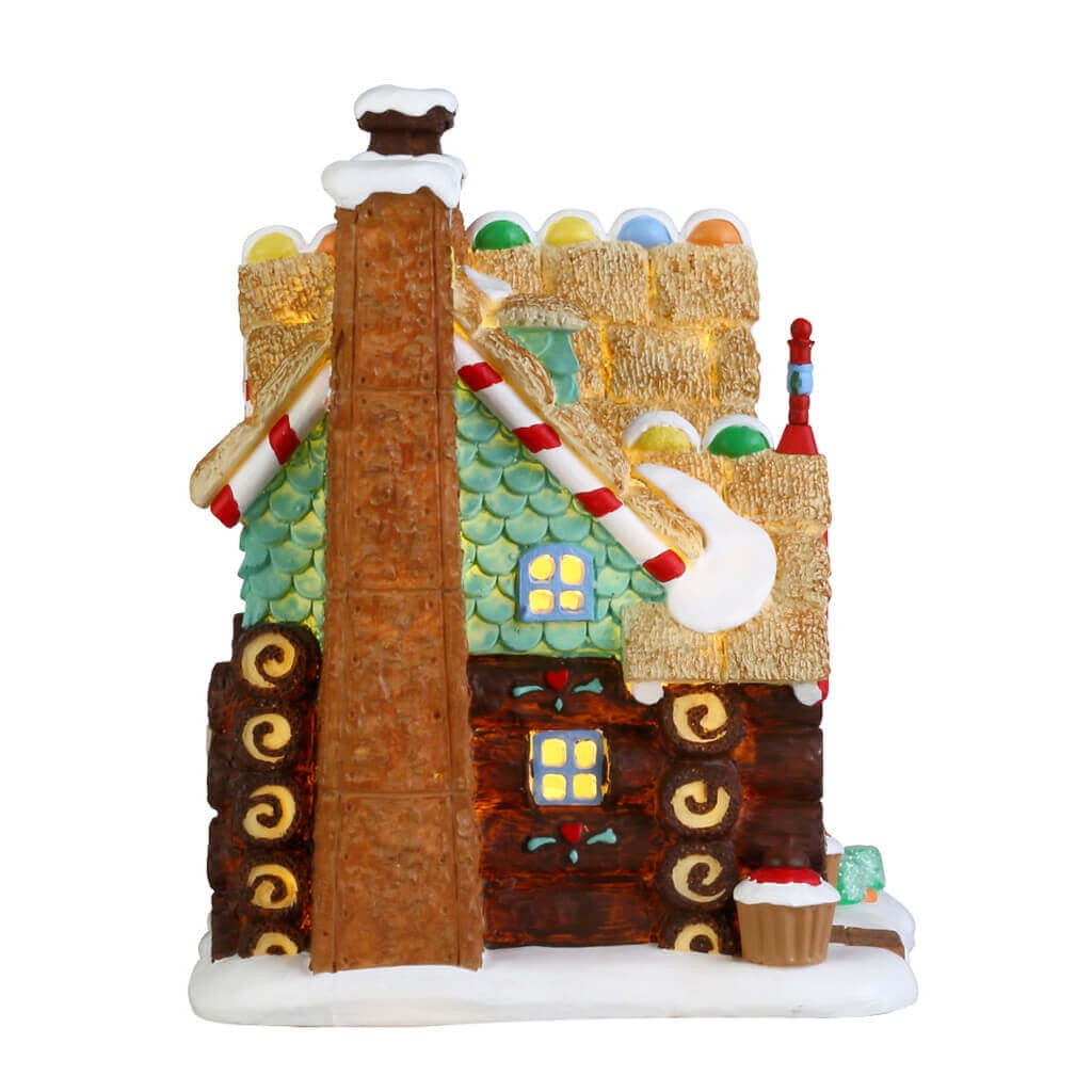 lemax-yule-log-cabin-beleuchtetes-haus-f-r-sugar-n-spice image 4