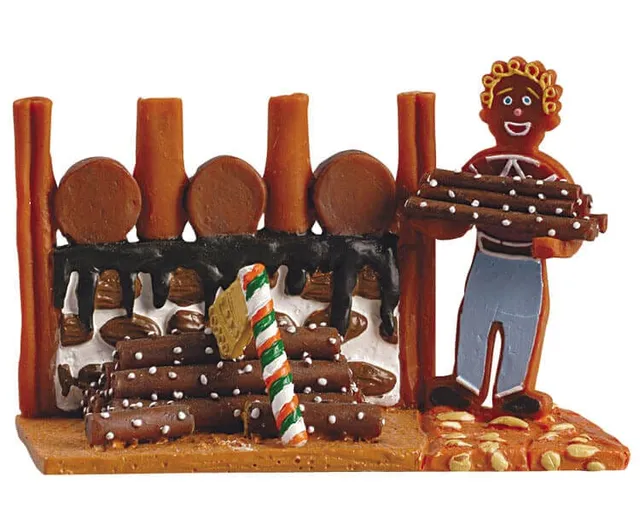 lemax-cinnamon-cookie-fence-sugar-n-spice-zaun-zubeh-r image 1