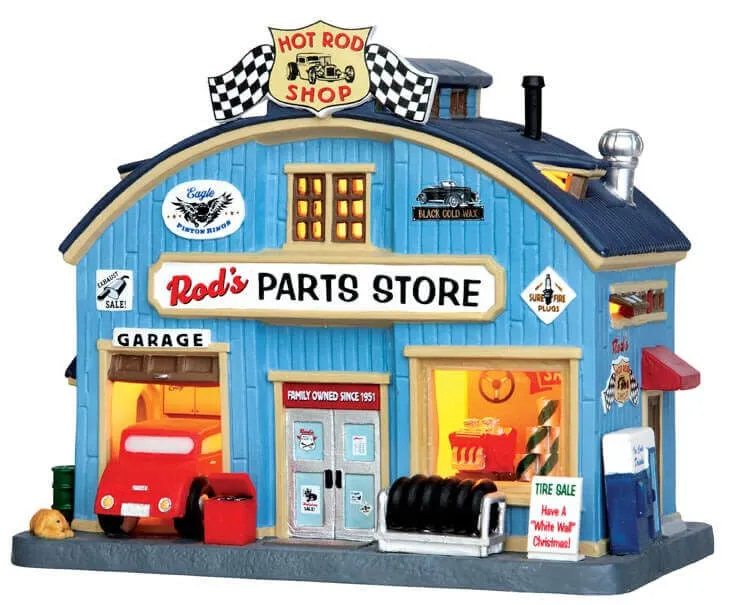 lemax-rod-s-parts-store-miniatur-autoteile-laden image 1