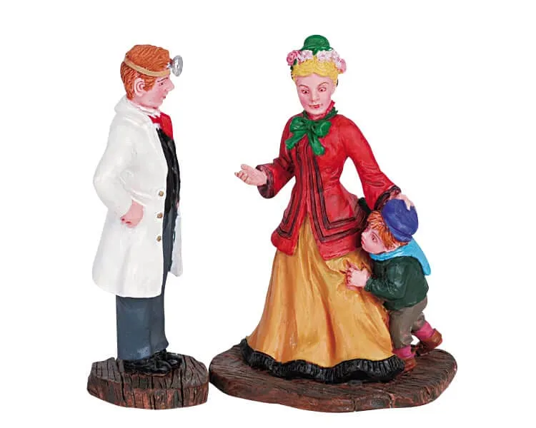 lemax-the-doctor-appointment-weihnachtsdorf-figuren image 1