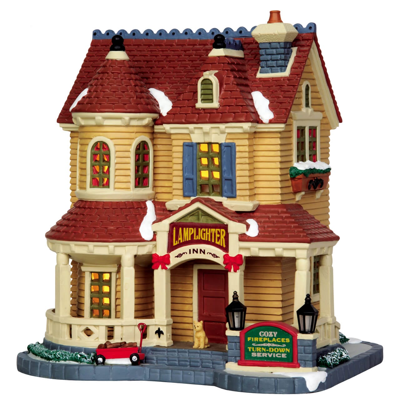 lemax-lamplighter-inn-harvest-crossing-miniatur-haus image 1