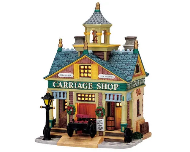 lemax-village-carriage-shop-geb-ude-holidays-seasons image 1