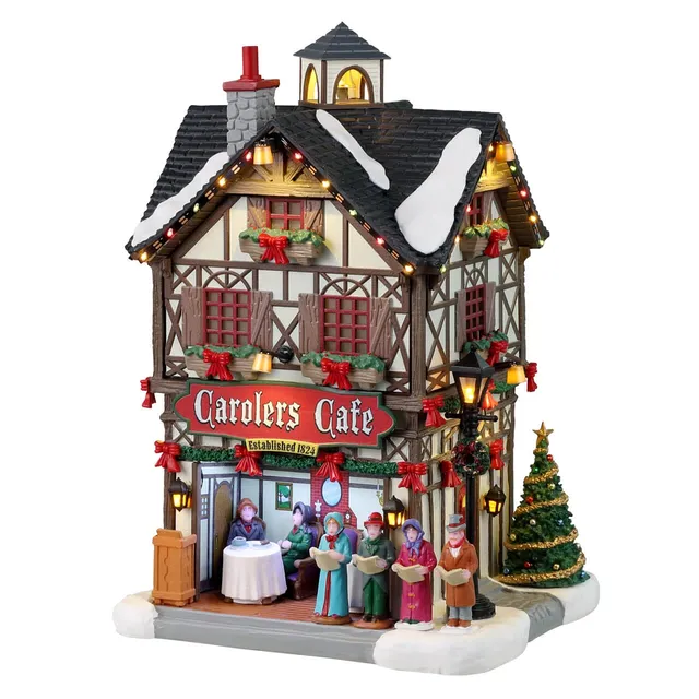 lemax-carolers-caf-caddington-miniaturhaus image 1