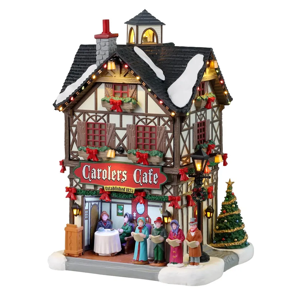 lemax-carolers-caf-caddington-miniaturhaus image 1