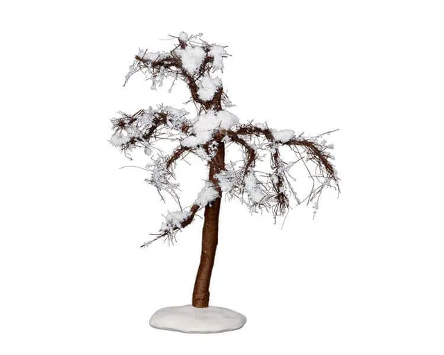 lemax-winter-cypress-tree-medium-miniatur-baum-weihnachtsdorf image 1
