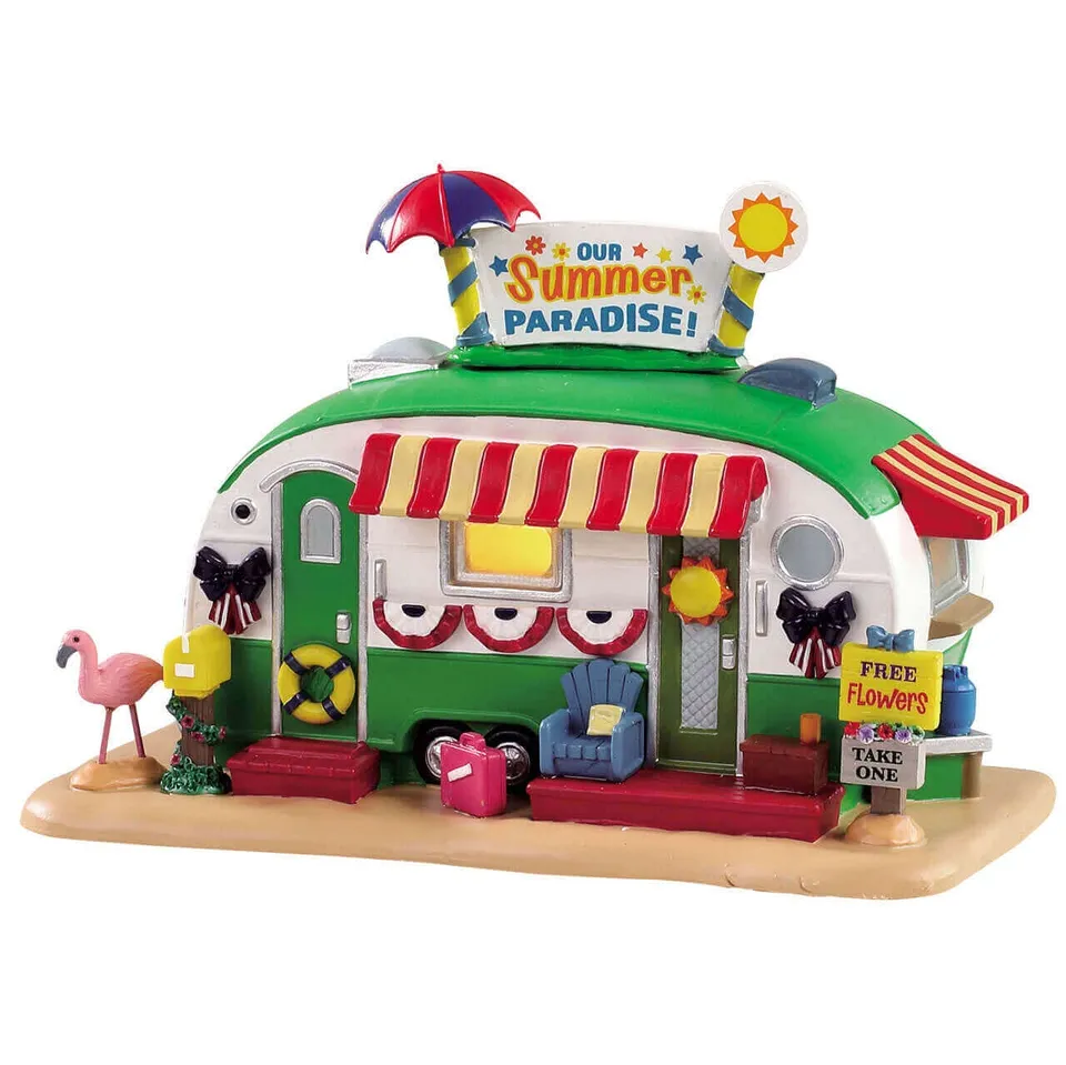lemax-our-summer-paradise-miniaturhaus image 1