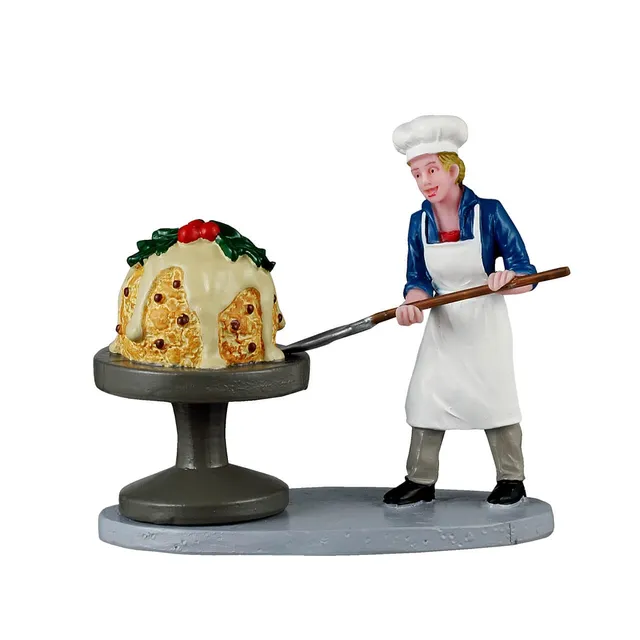 lemax-biggest-christmas-pudding-caddington-figurenszene image 1