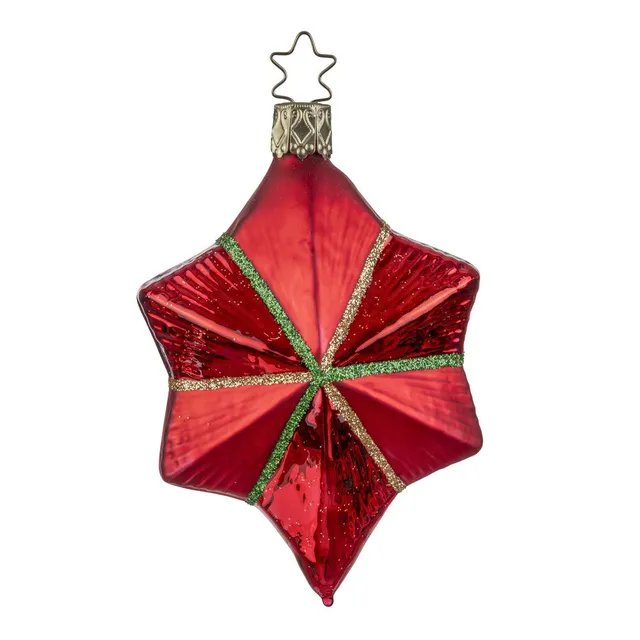 inge-glas-weihnachtlicher-stern-glasanh-nger-christbaumschmuck-9-5-cm image 1