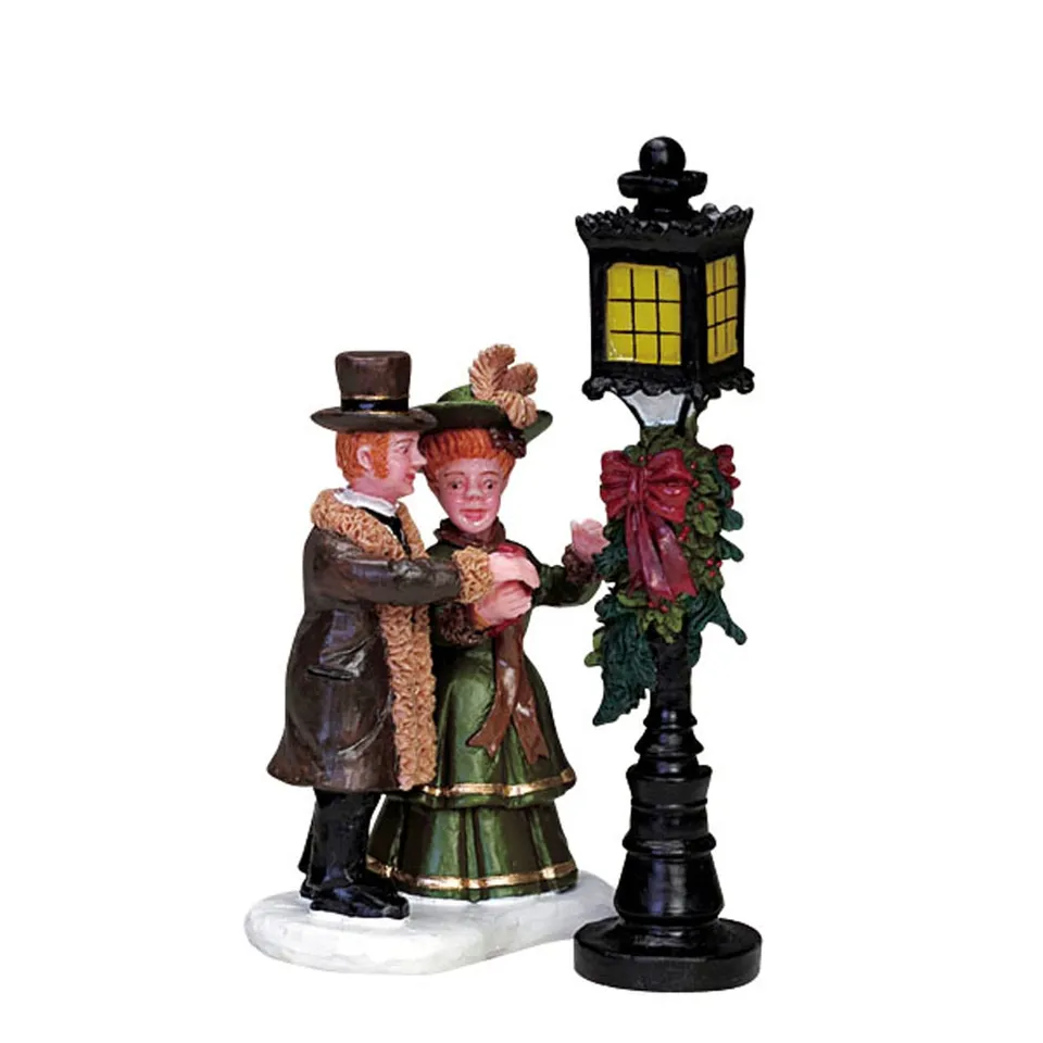 lemax-deck-the-lamp-post-laternen-deko-mit-licht image 1