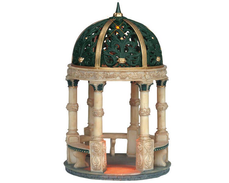 lemax-lighted-grand-gazebo-beleuchteter-pavillon-holidays-seasons image 1