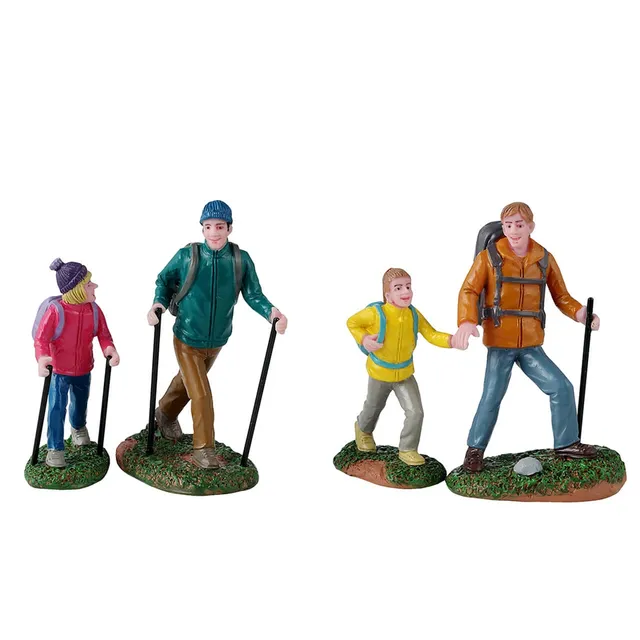 lemax-father-and-daughter-hikers-vail-village-wander-figur image 1