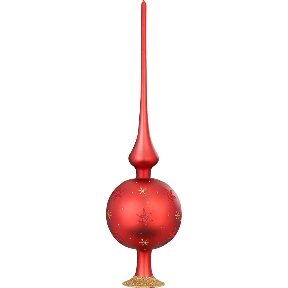 inge-glas-sternenhimmel-christbaumspitze-10-x-36-cm-chianti-matt image 1