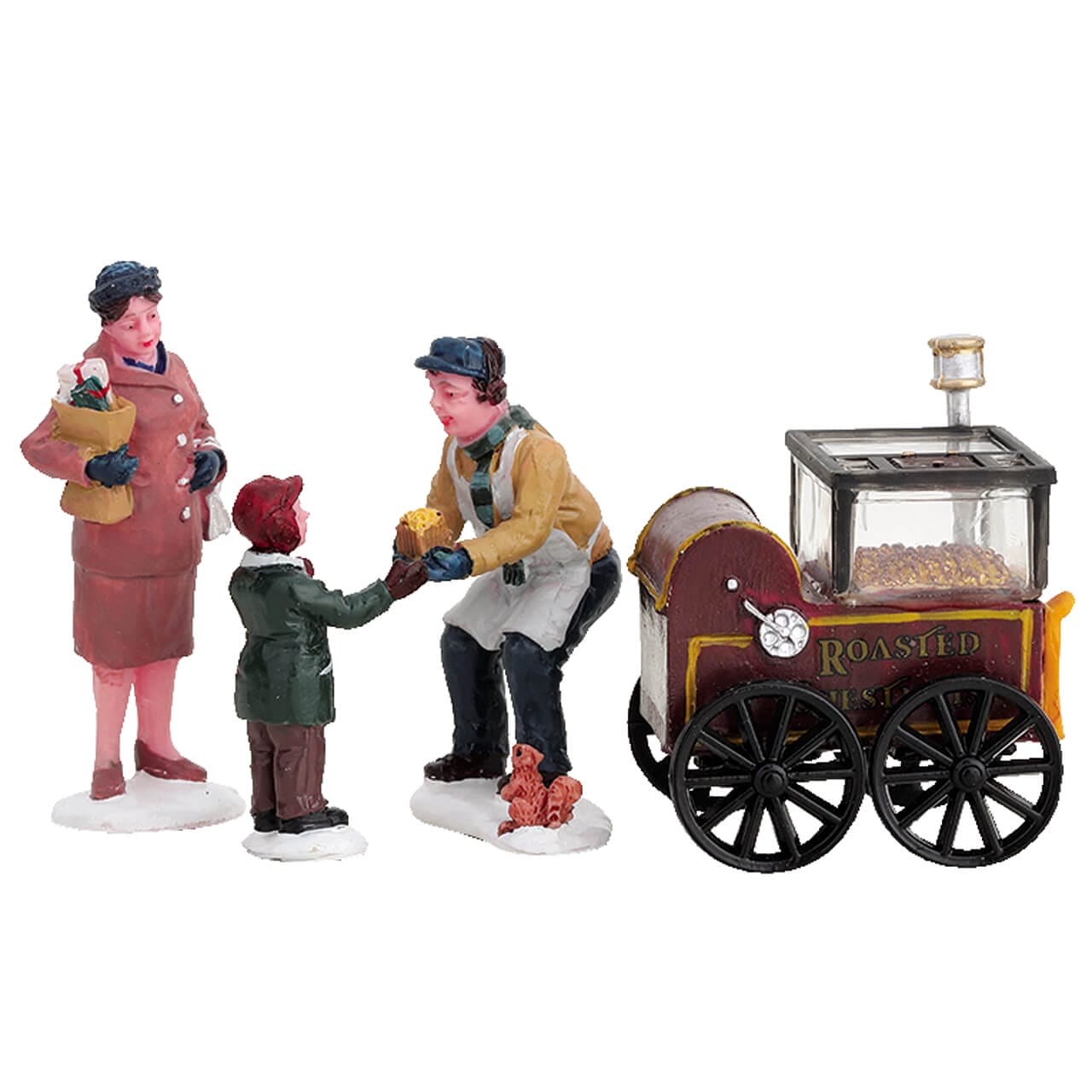 lemax-roasted-chestnut-stand-4er-miniatur-set image 2