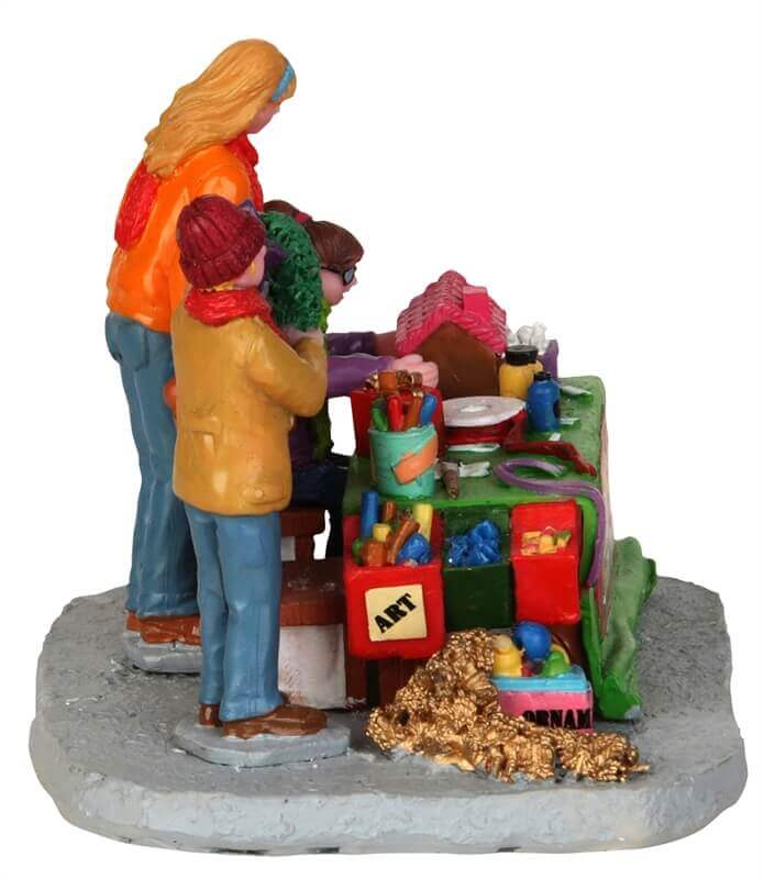 lemax-gift-wrapping-together-weihnachts-figurenszene image 2