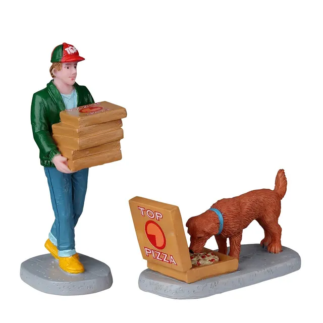 lemax-top-pizza-delivery-harvest-crossing-figurenset image 1