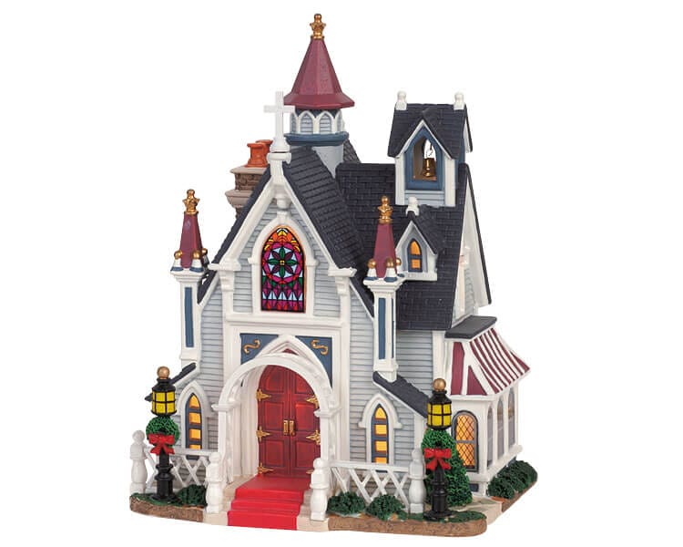 lemax-creekside-chapel-holidays-seasons-kapelle image 1